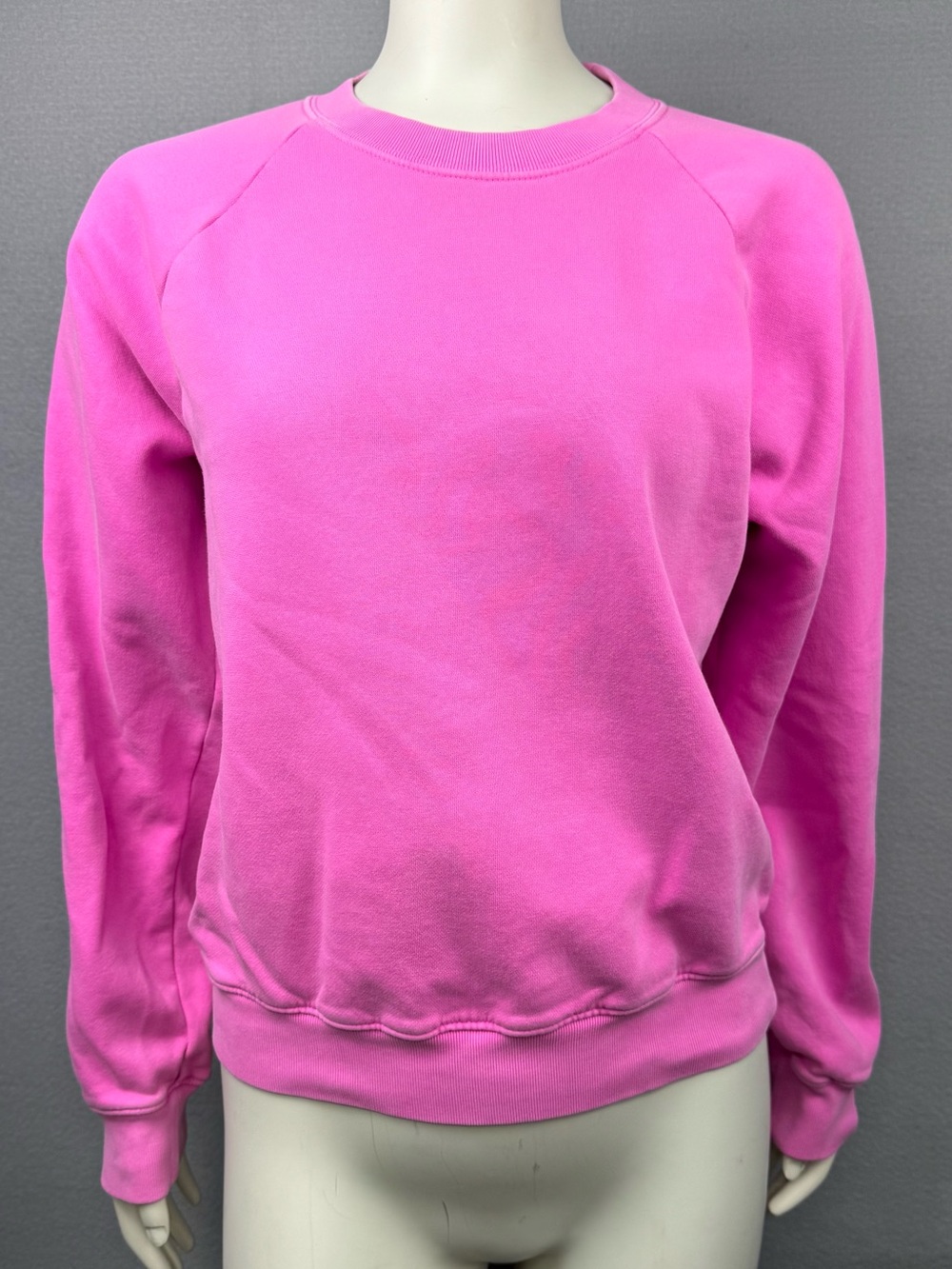 GAP oversized women’s Bright Pink Crewneck Sweatshirt